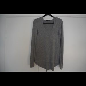 Brandy Melville Gray Scoop Neck